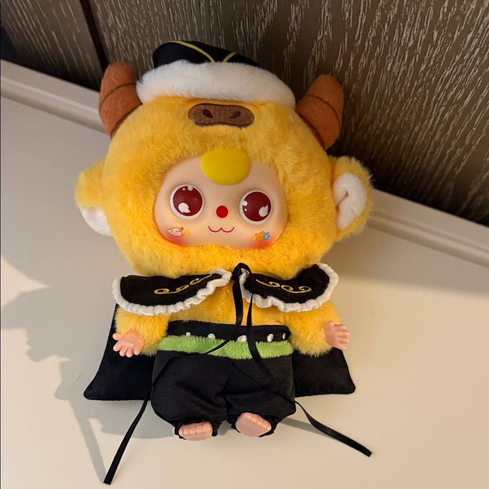 Baby Three Havoc in Heaven Plush Pendant - Bull Demon King